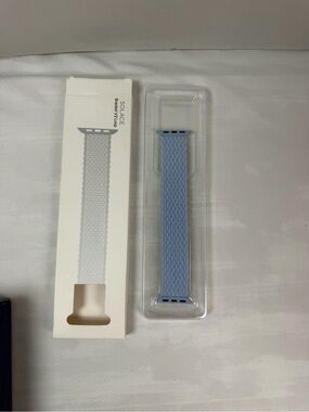 Solace Nylon Loop Strap Light Blue For Apple Watch 38/40/41MM New